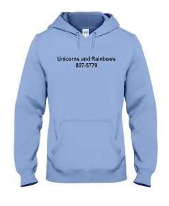 Unicorns and Rainbows 807-5779 Hoodie KM