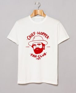 Chief Hopper Fan Club 1984 T Shirt KM