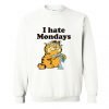 Garfield I Hate Mondays Sweatshirt KM