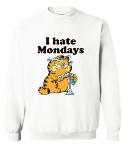 Garfield I Hate Mondays Sweatshirt KM