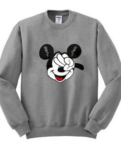 Mickey Mouse Peace Sweatshirt KM