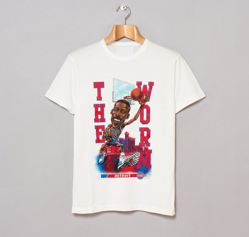 Mitchell & Ness Dennis Rodman The Worm T-Shirt KM - Kendrablanca