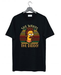 Simpsons She wants the Diddly T Shirt KM