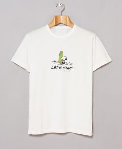 Snoopy Lets Surf Cowabunga T-Shirt KM