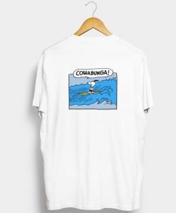 Snoopy Lets Surf Cowabunga T Shirt KM