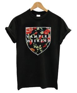 Vampire Weekend Shield Roses T-Shirt KM