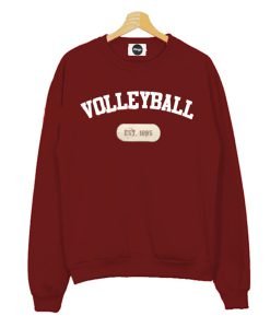 Volleyball est 1895 Sweatshirt KM