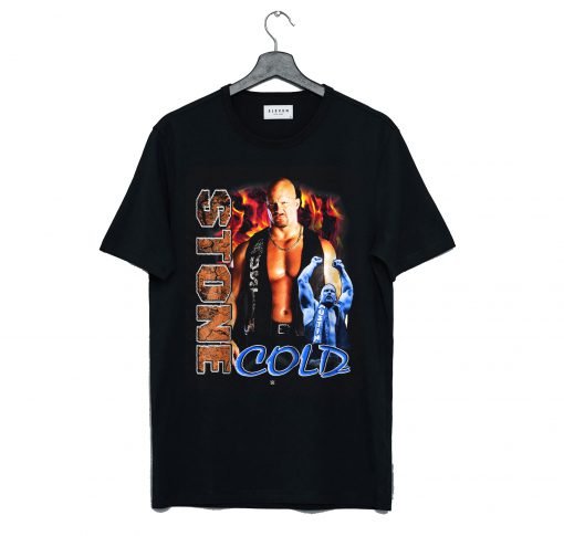 WWE Stone Cold Steve Austin Retro T Shirt KM