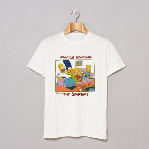 1989 The Simpsons Family Bonding T Shirt KM