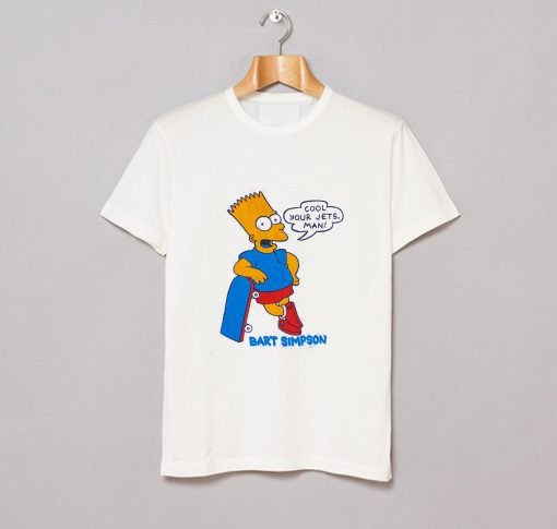 Cool Your Jets Man Bart Simpson T-Shirt KM