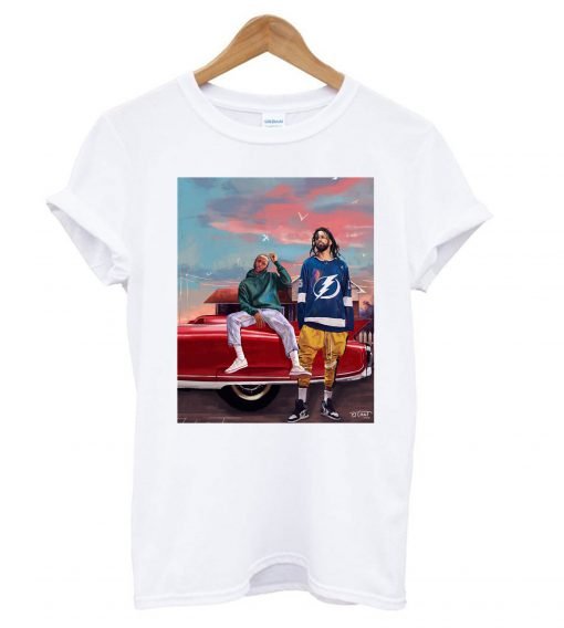 J Cole & Kendrick Lamar T-Shirt KM
