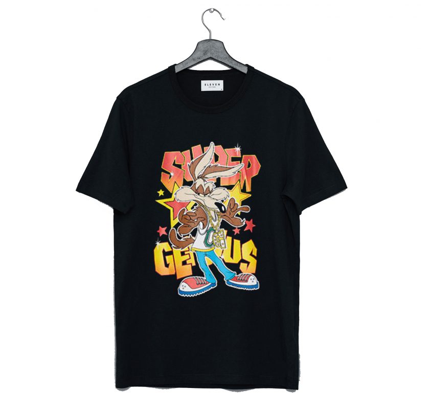 Wile E Coyote Super Genius T-Shirt KM - Kendrablanca