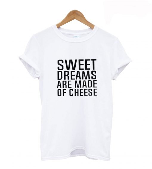 Dream On Dreamer Quotes T-Shirt White KM