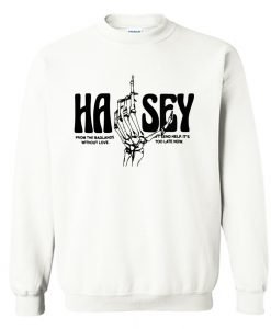 Halsey Merch From The Badlands With Love Halsey Sweatshirt KM