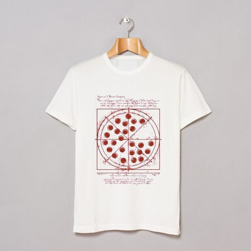 Ligure No 1 Divine Geometry Pizza T Shirt KM