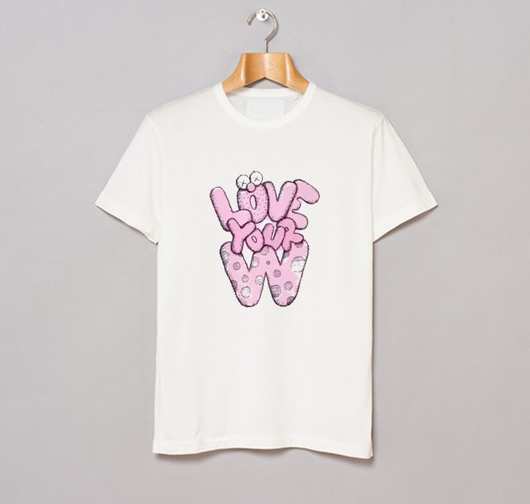 Love Your W Kaws T-Shirt KM - Kendrablanca