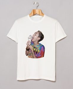 Miley Cyrus ice cream T-Shirt KM