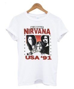 Nirvana USA 91 T-Shirt KM