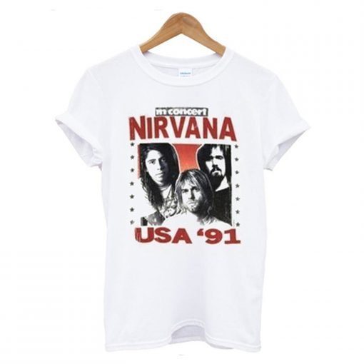 Nirvana USA 91 T-Shirt KM