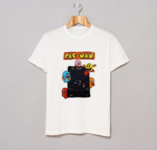 Pacman Retro Classic Arcade Game Crazy T Shirt KM
