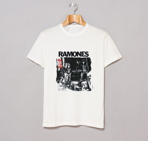 Ramones White T-Shirt KM
