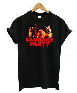 Sausage Party Retro T Shirt KM