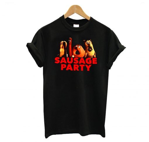Sausage Party Retro T Shirt KM