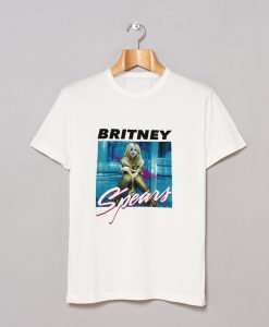 Britney Spears White T-Shirt KM