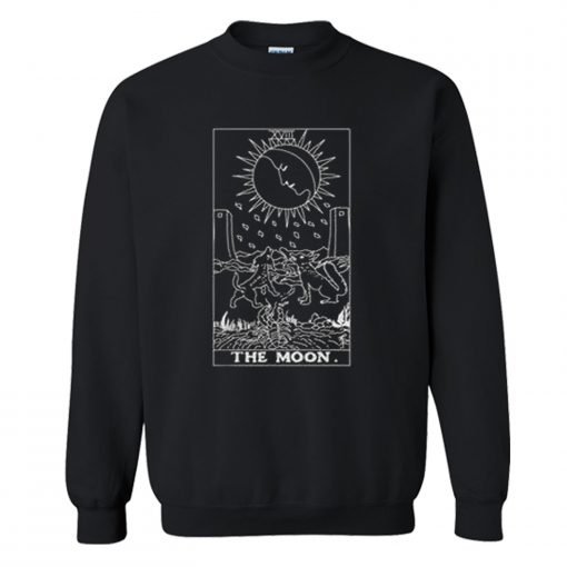 The Moon Tarot Sweatshirt KM