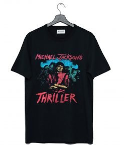 Michael Jackson Thriller T Shirt Black KM