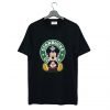 Mickey Mouse Drinking Starbucks T-Shirt KM