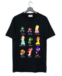Super Mario Bros Gaming Characters T Shirt KM
