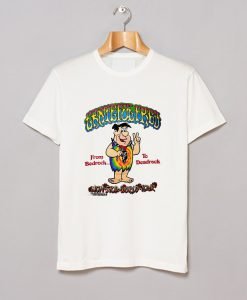 Vintage 1994 90s Fred Flintstone Grateful Dead T Shirt KM