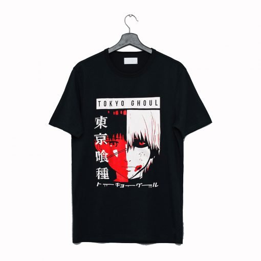 Kaneki Split Face Tokyo Ghoul T-Shirt KM