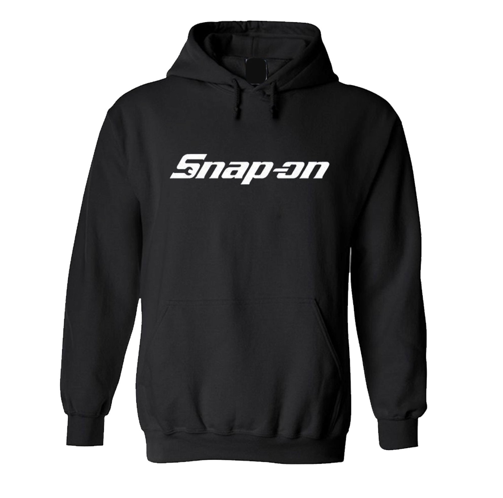 Snap-On Black Pullover Hood Sweatshirt Size S,M,L,XL available 