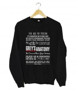 Greys Anatomy Quotes Unisex Heavy Blend Crewneck Sweatshirt KM