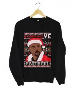 Kanye West Ugly Christmas Sweatshirt KM