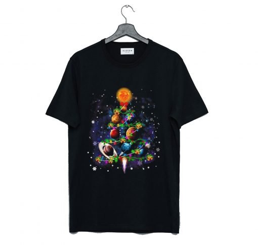 Nice Solar System Planets Christmas T Shirt KM