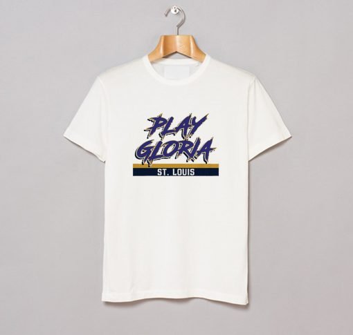 Play Gloria St Louis Blues Hockey T Shirt KM