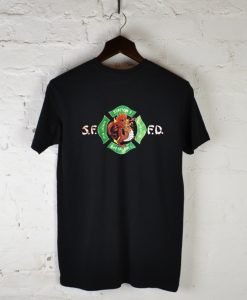 SFFD In Chinatown T-Shirt Back KM