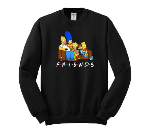 The Simpsons Friends Sweatshirt KM