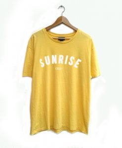 Yellow Sunrise T-Shirt KM