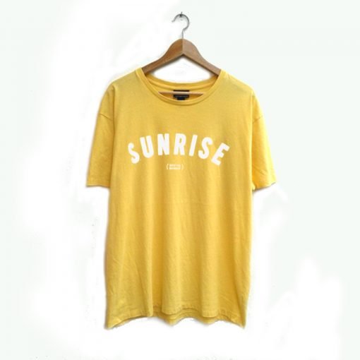 Yellow Sunrise T-Shirt KM