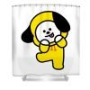 Chibi BTS Shower curtain KM