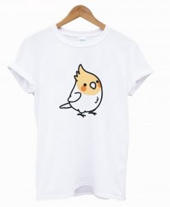 Chubby Pearl Pied Cockatiel T Shirt KM
