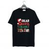 Dear Santa I Blame 2020 T Shirt KM