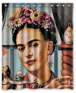 Famous Painter frida kahlo Painting Custom Shower Curtains KM