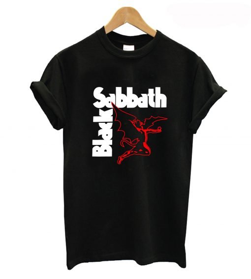 Flying Devil Black Sabbath T Shirt KM
