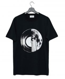 Half Moon Record Album T Shirt KM