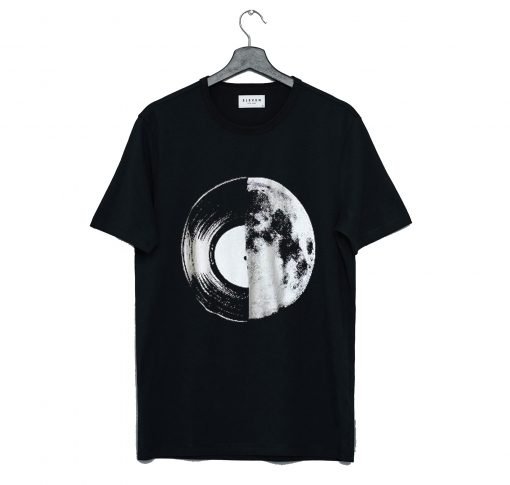 Half Moon Record Album T Shirt KM
